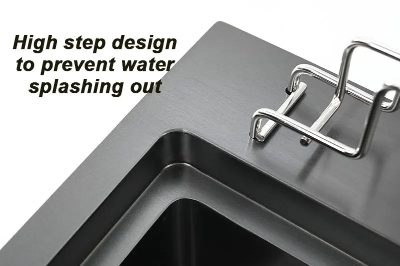 Stainless Steel Multifunction Waterfall Kitchen Sink