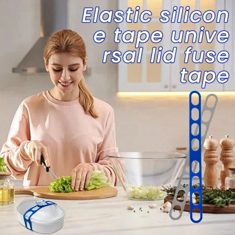 Reusable Silicone Lid Strap