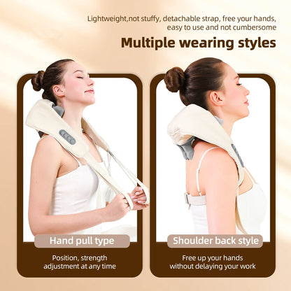 Foreverlily Wireless Neck & Shoulder Massager