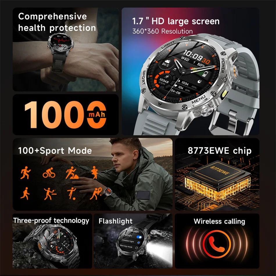 T-Rex 3 Military Grade GPS Smartwatch