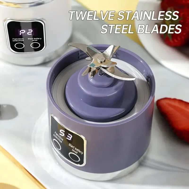 Portable USB Juicer Blender – Rechargeable Smoothie & Juice Maker