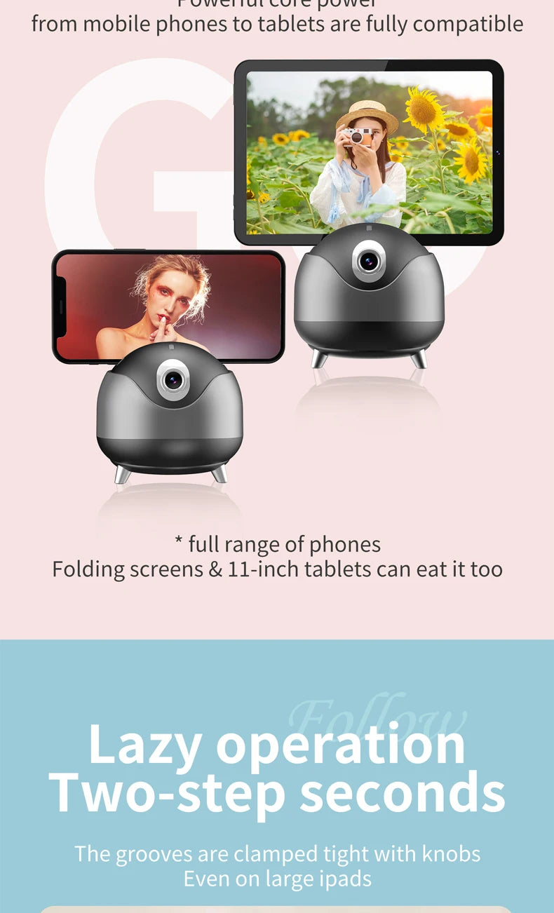 Smart Auto Face Tracking Phone Holder