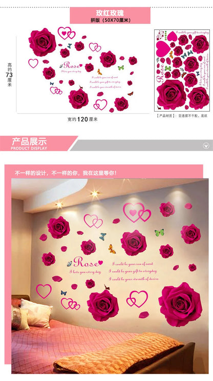 Purple Lavender Flower Butterfly Wall Stickers – Home Decor Decals