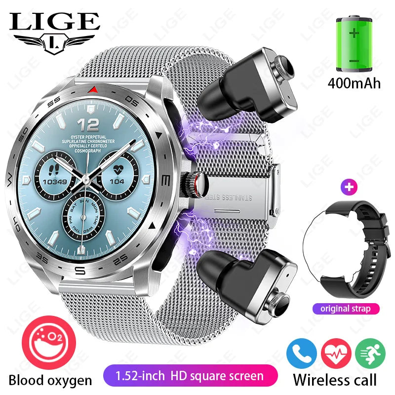 Smart Two-in-one Bluetooth Watch