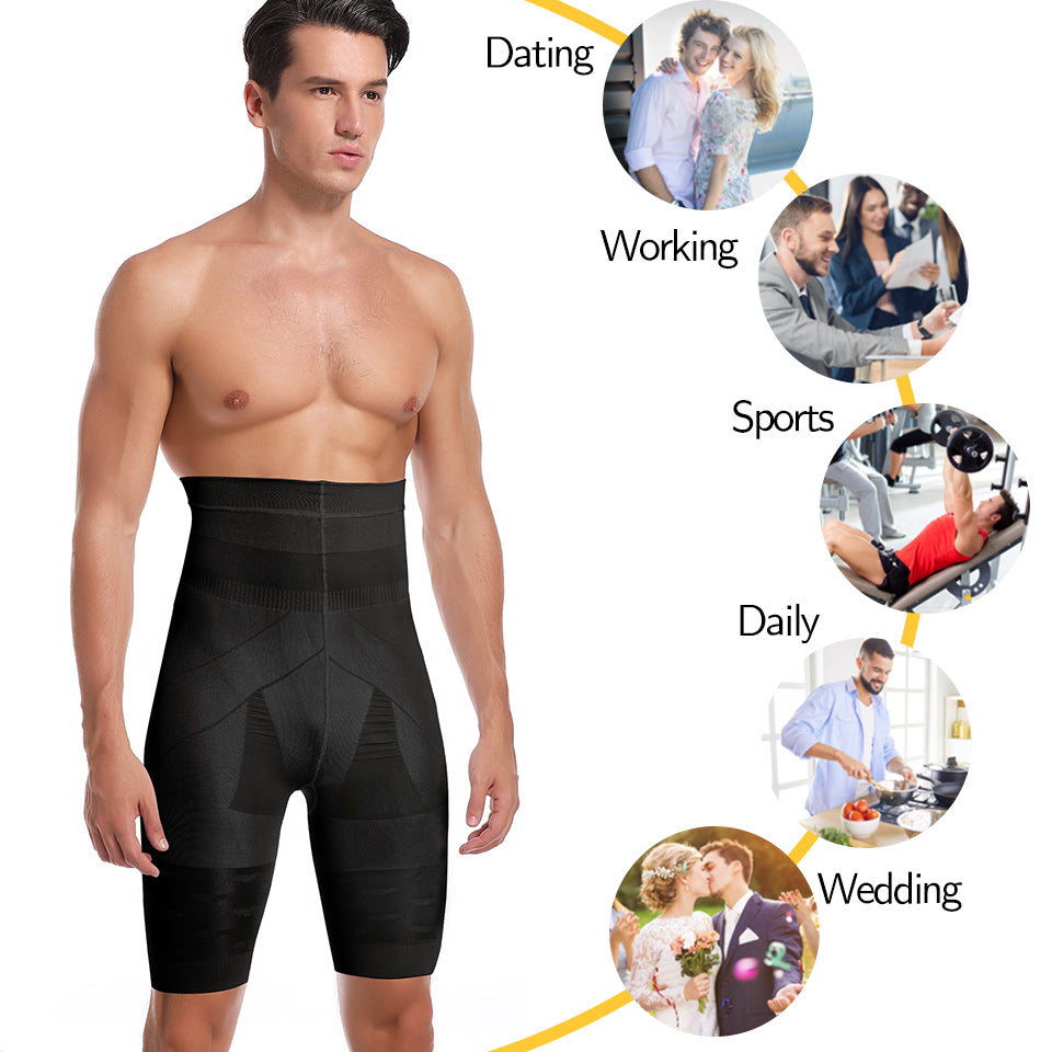 Men Tummy Control Shapewear Boxer