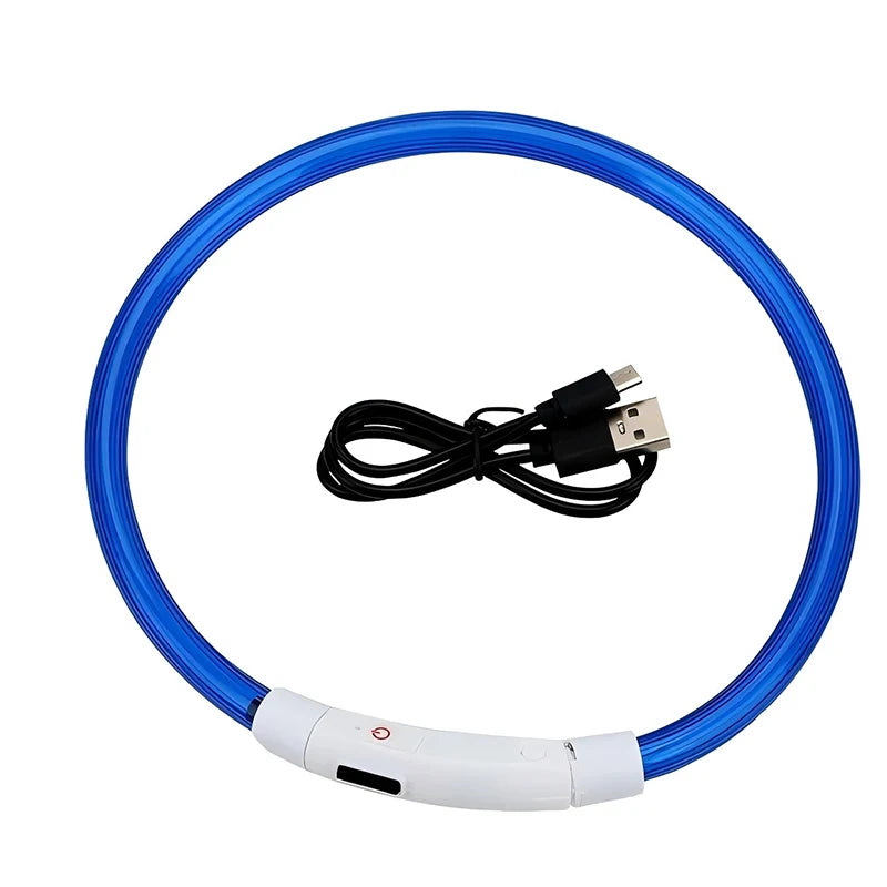 LED USB Rechargeable Dog Collar