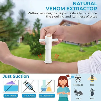 Suction Bug Bite & Bee Poison Remover Tool