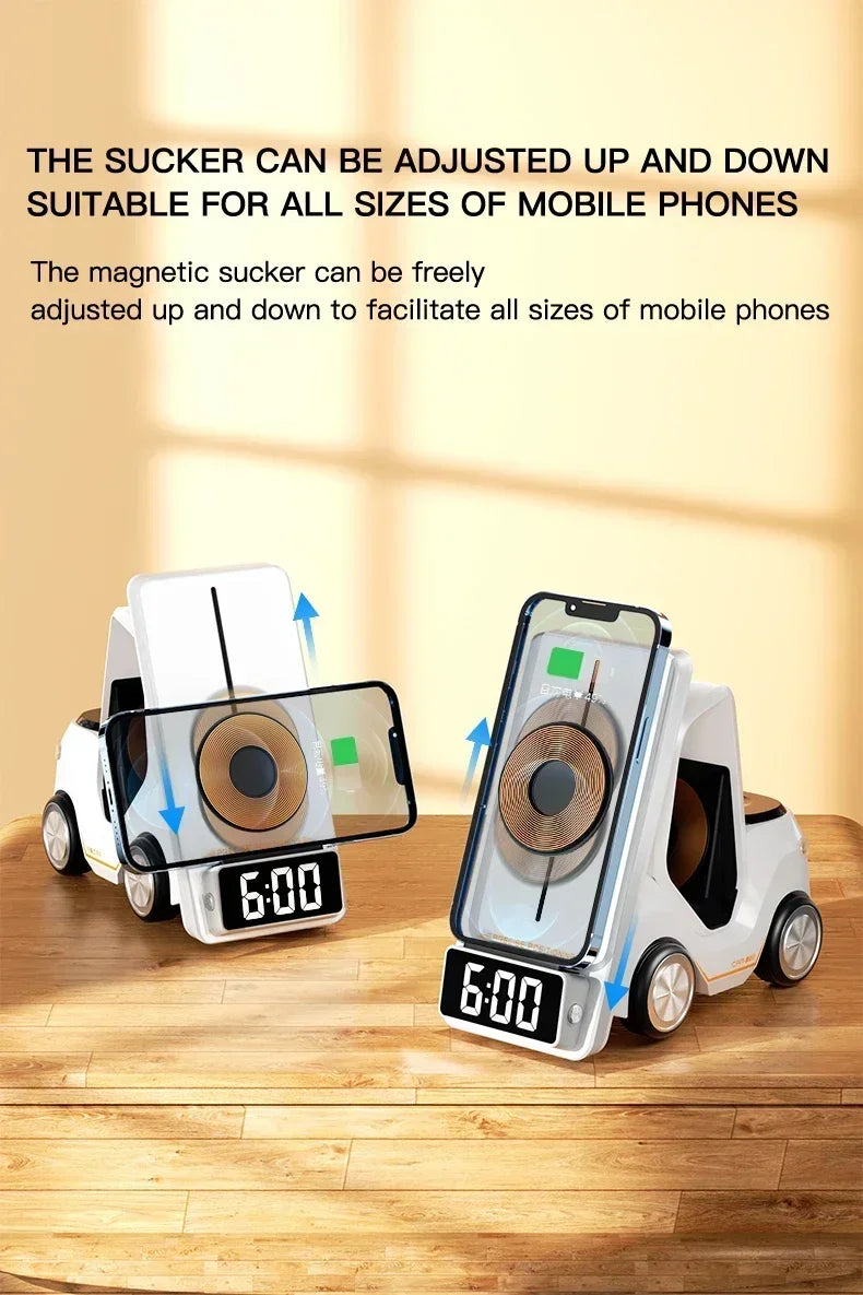 5-in-1 Wireless Charger & Phone Stand
