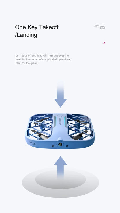 Remote Control Mini Drone with HD 4K