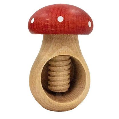 Mushroom Wooden Nutcracker