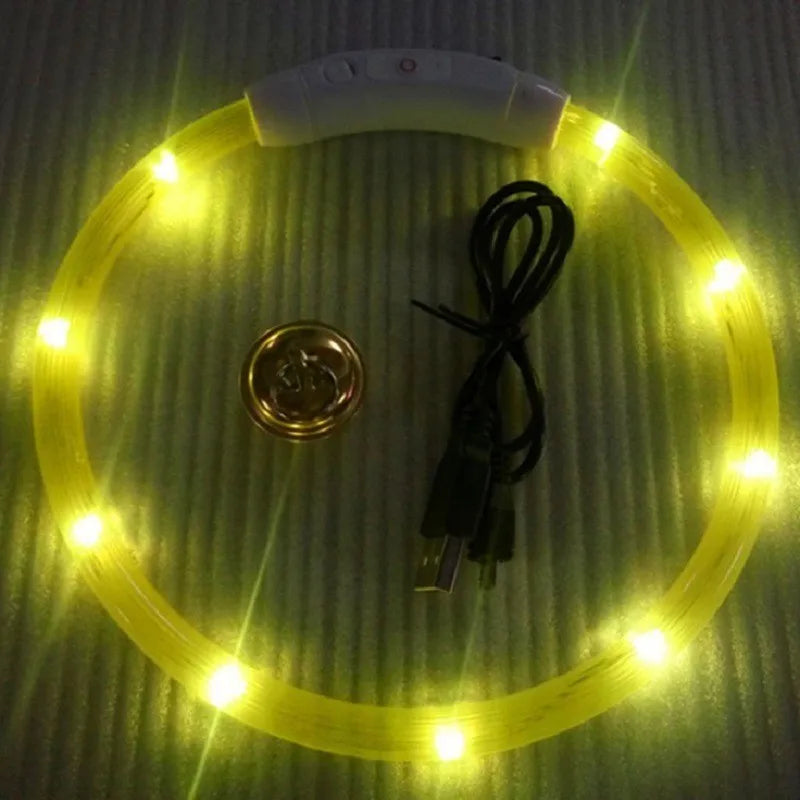 LED USB Rechargeable Dog Collar