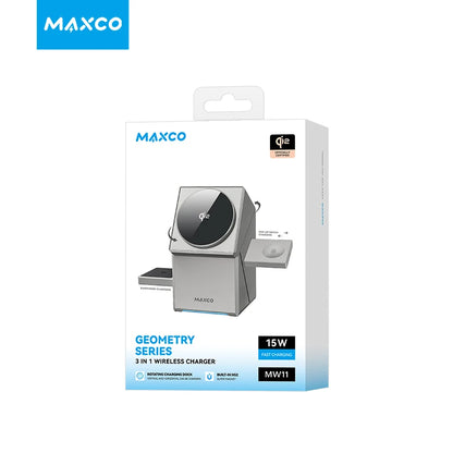 3 in 1 Magnetic Wireless Fast Charger