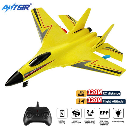 RC plane toy remote control aircraft for outdoor flying fun and aerial stunts.