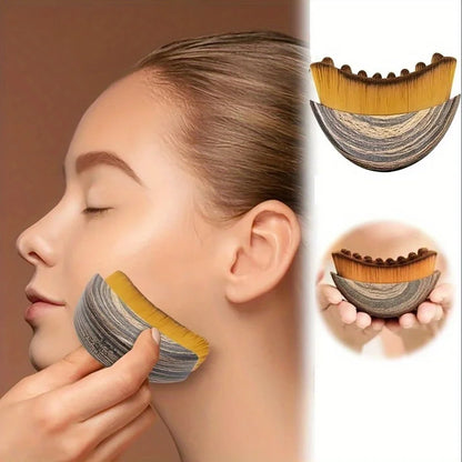 Lymphatic Drainage Brush for Face & Body – Ergonomic Detox Massage Tool