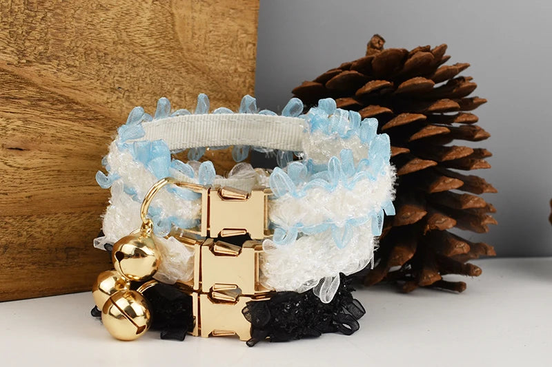 Cat & Small Dog Collar with Name Tag