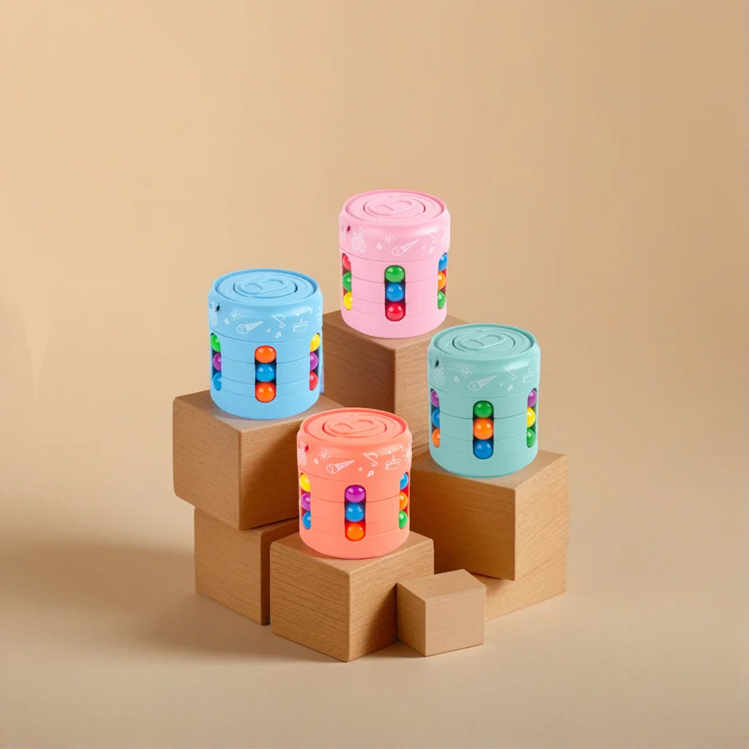 Magic colorful beans fidget toy for stress relief and sensory hand play.