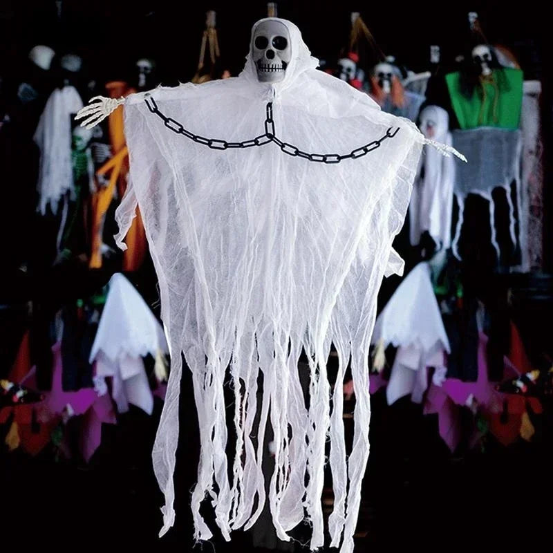 Hanging Skeleton Halloween Yard Decoration