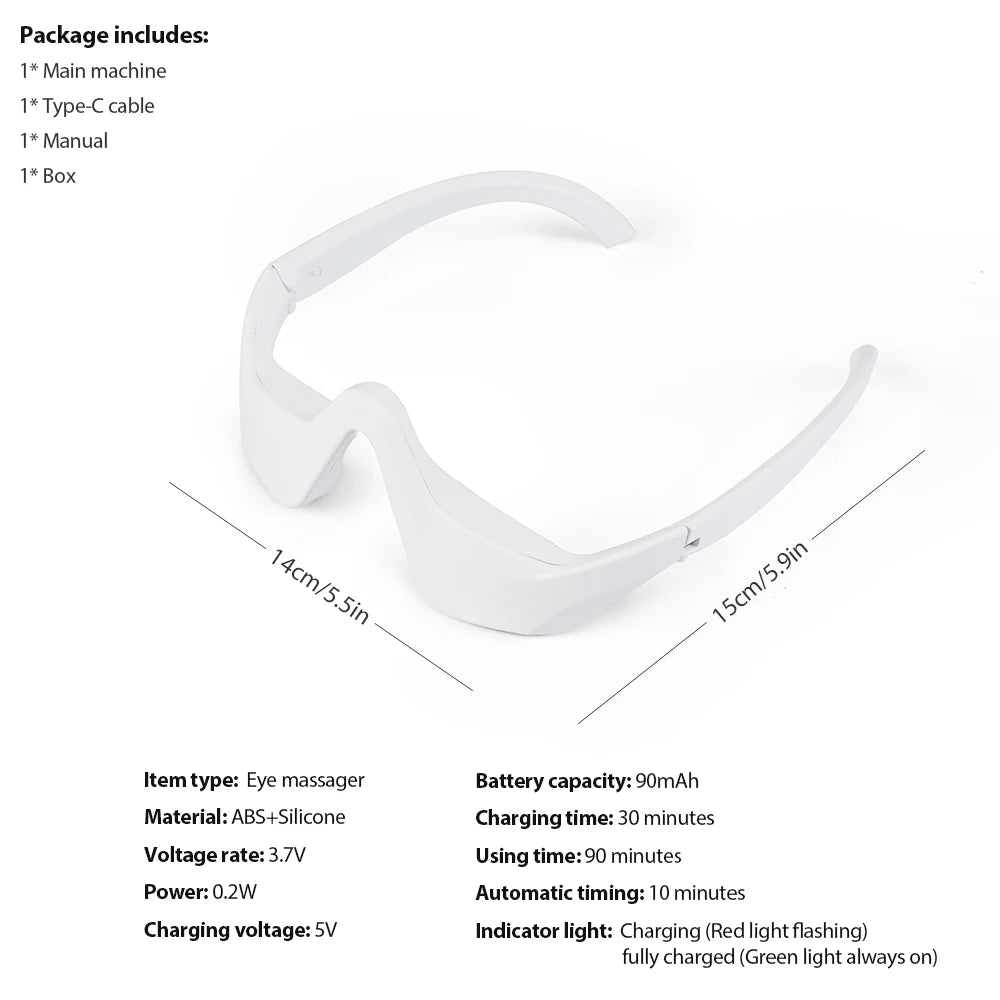 3D Eye Massager – Relaxing Dark Circle & Smooth Eye Therapy Device