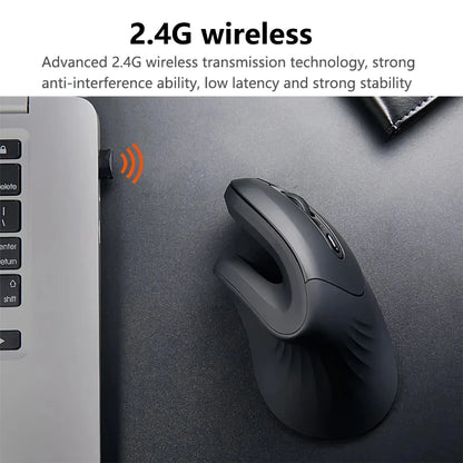 Warvank U2 Vertical Wireless Ergonomic Silent Mouse