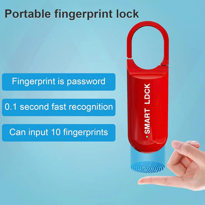 Mini Smart Fingerprint Padlock