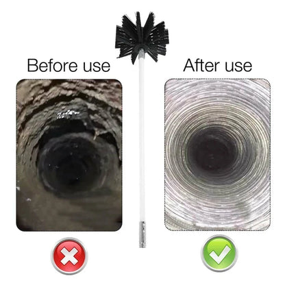 Chimney Cleaning Brush Kit