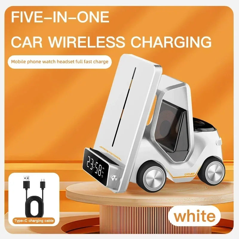 5-in-1 Wireless Charger & Phone Stand