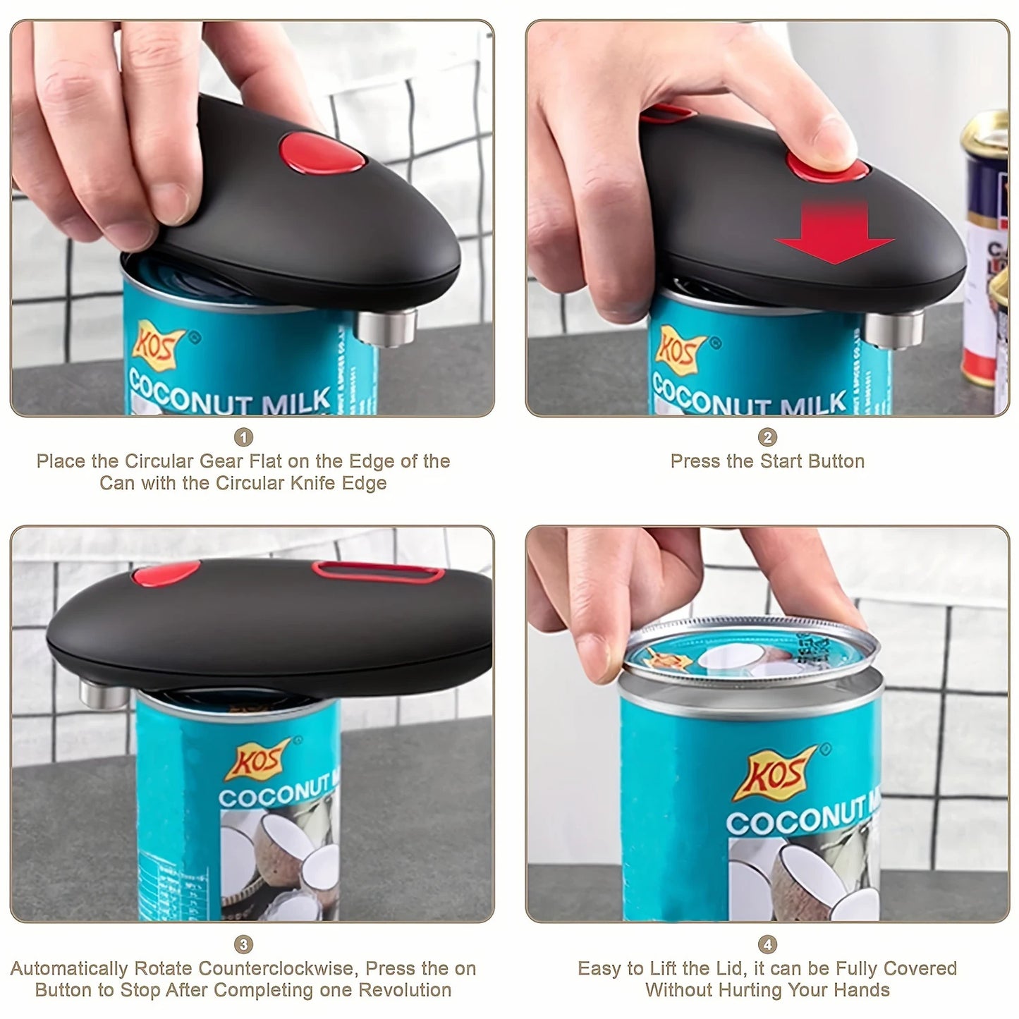One-Touch Electric Can Opener