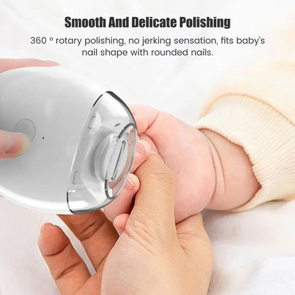 2-in-1 Mini Electric Nail Clipper & Polisher