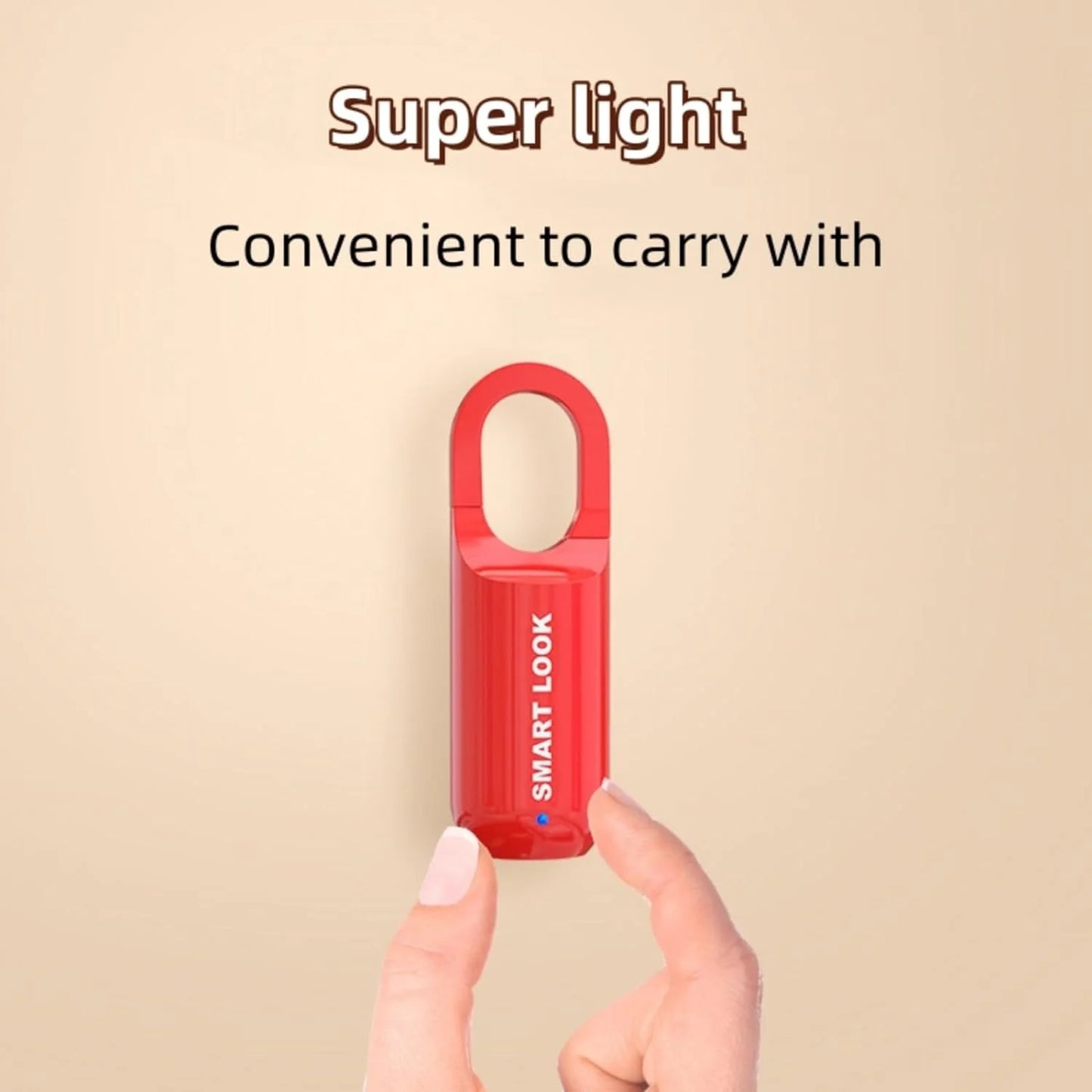 Mini Smart Fingerprint Padlock