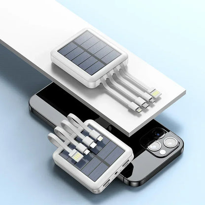 50000mAh 4 in 1  Portable Solar Power Bank