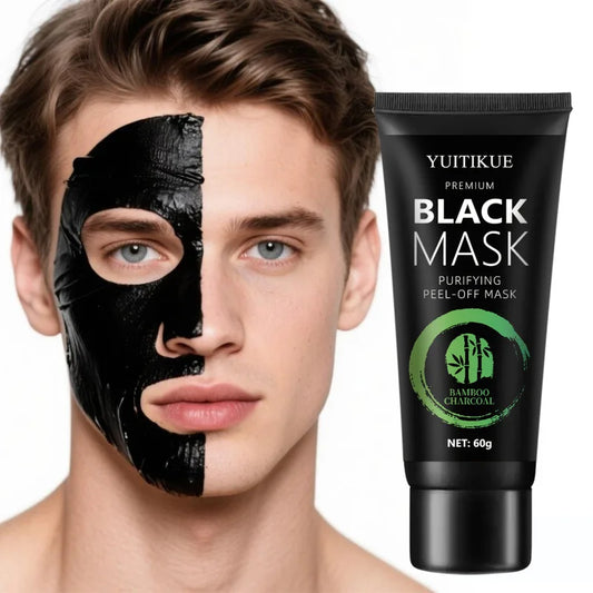Bamboo Charcoal Blackhead Removal Mask – Deep Cleansing Face Treatment