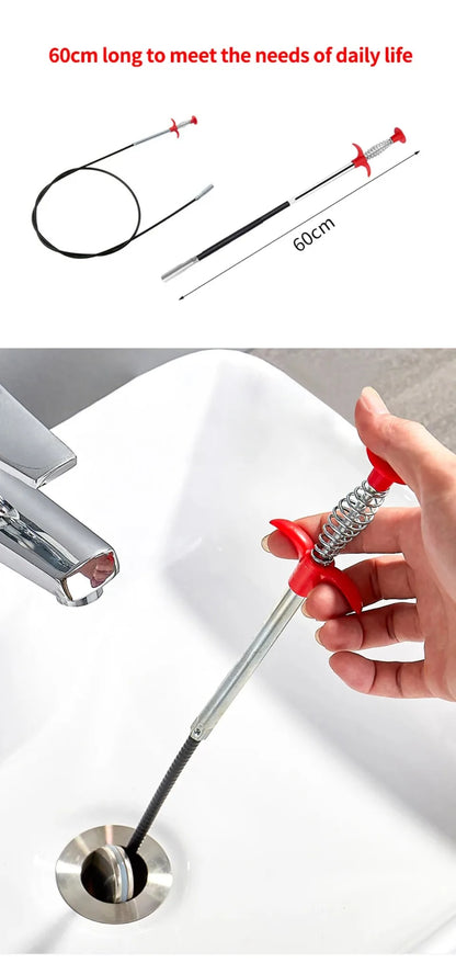 Spring Pipe Dredging Tool