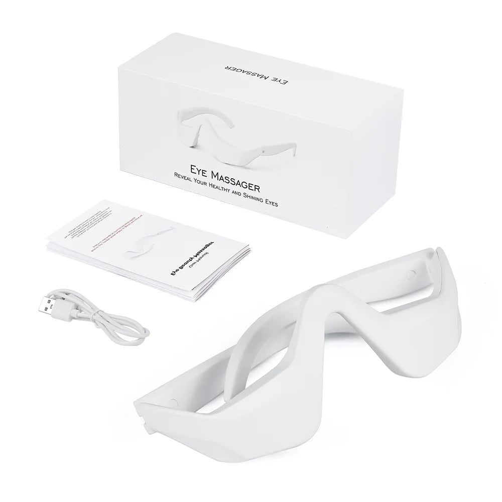 3D Eye Massager – Relaxing Dark Circle & Smooth Eye Therapy Device