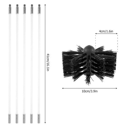 Chimney Cleaning Brush Kit