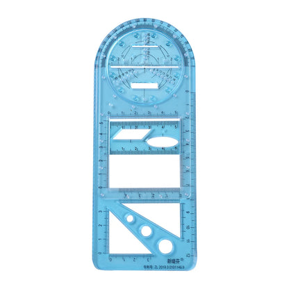Rotatable Drawing Ruler for Geometry & Drafting