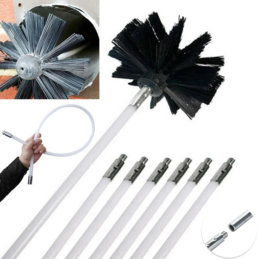 Chimney Cleaning Brush Kit
