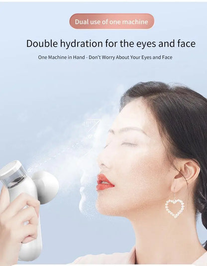 Heated Eye Steam Device – Mini Eye Mister for Dry Eyes & Moisturizing Eye Care
