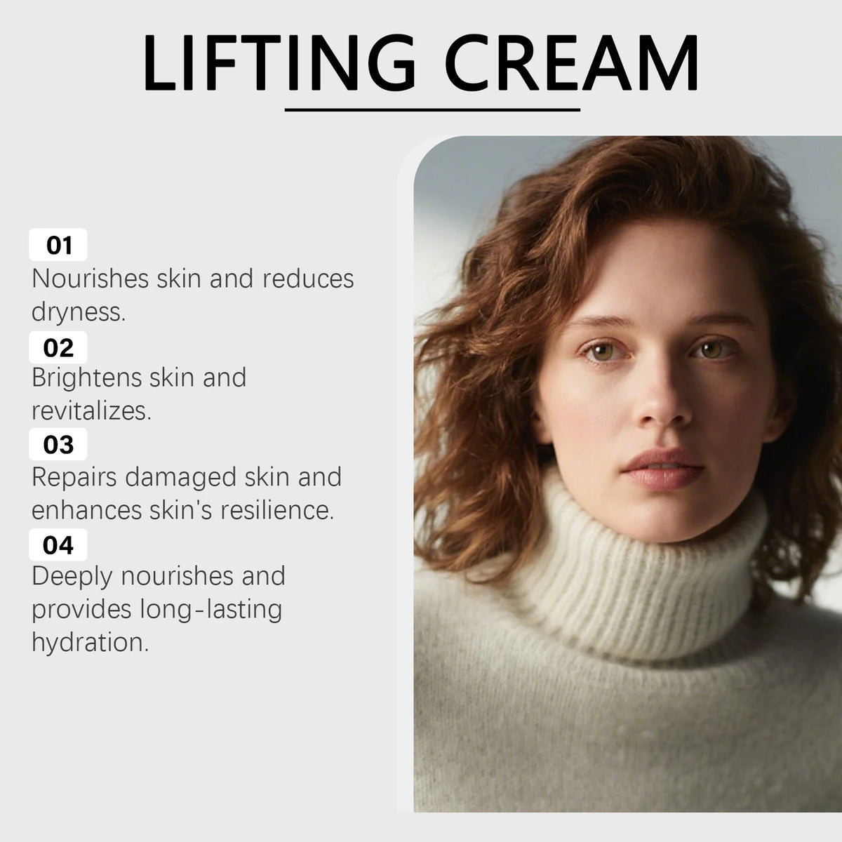 Face Neck Lifting Cream – Anti-Aging Moisturizer for Firmer Skin - OneClickSmart