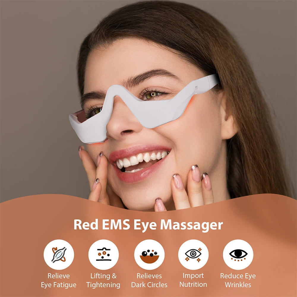 3D Eye Massager – Relaxing Dark Circle & Smooth Eye Therapy Device