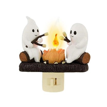 Ghost Campfire Flickering Night Light