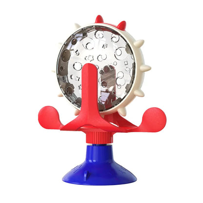 Cat Treat Wheel Interactive Puzzle Feeder