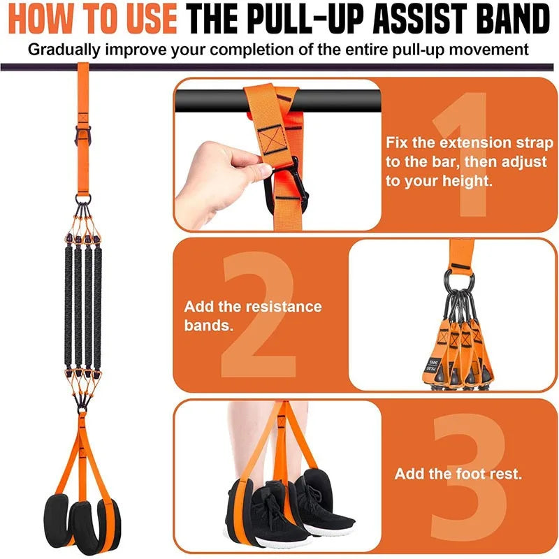 Elastic Pull Up Assistance Trainer