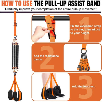 Elastic Pull Up Assistance Trainer