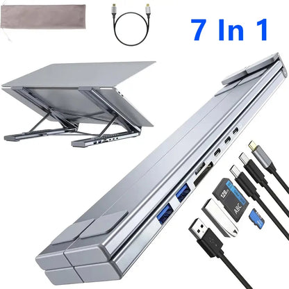 8-in-1 USB-C Laptop Docking Station