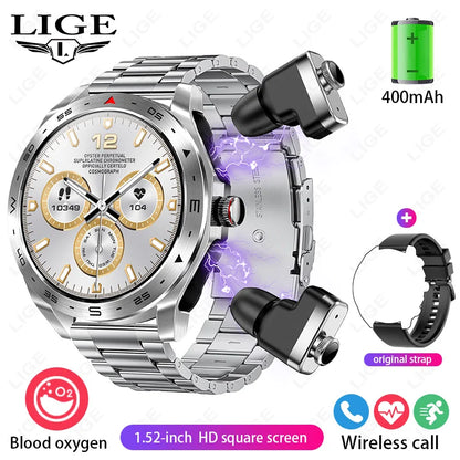 Smart Two-in-one Bluetooth Watch
