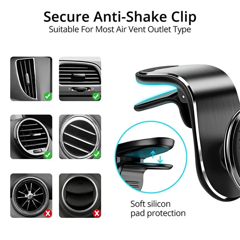 360° Magnetic Car Phone Holder