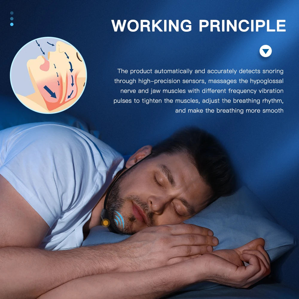 EMS Pulse Anti-Snoring Device