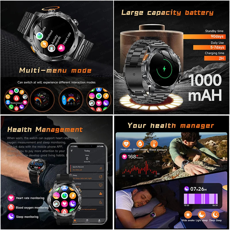 T-Rex 3 Military Grade GPS Smartwatch