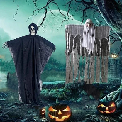 Scary Ghost Skull Skeleton Halloween Decoration