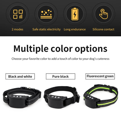 USB Rechargeable Anti Bark Dog Training Collar